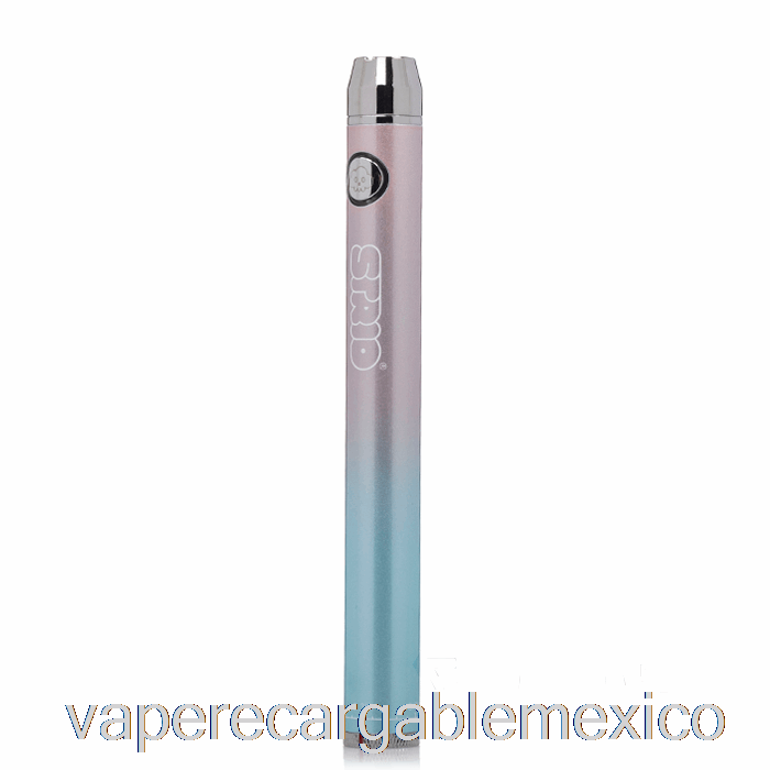 Vape Recargable Strio Bottom Twist 510 Batería Rosa Azul